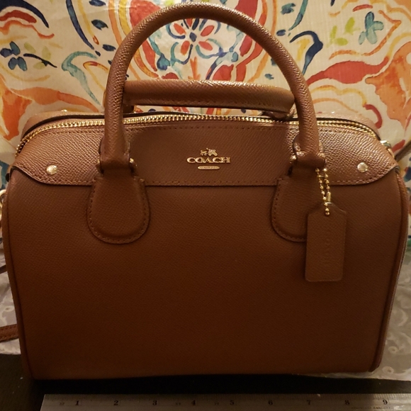 Signature canvas Coach bag strap satchel speddy - Picture 8 of 8